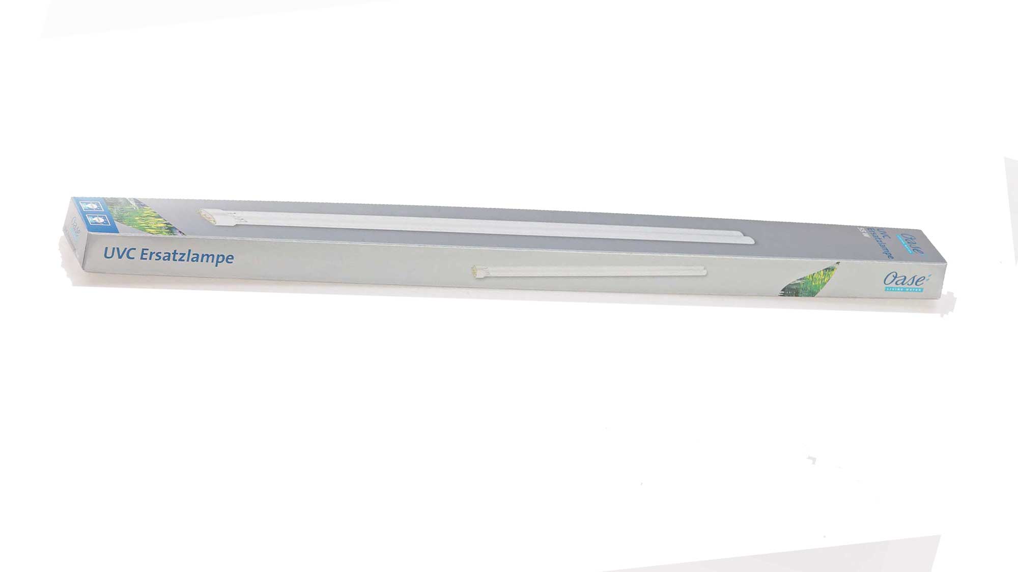Genuine replacement Oase 42W UV bulb. UV bulbs have a lifespan of approximately 1 year, and should therefore be changed annually.