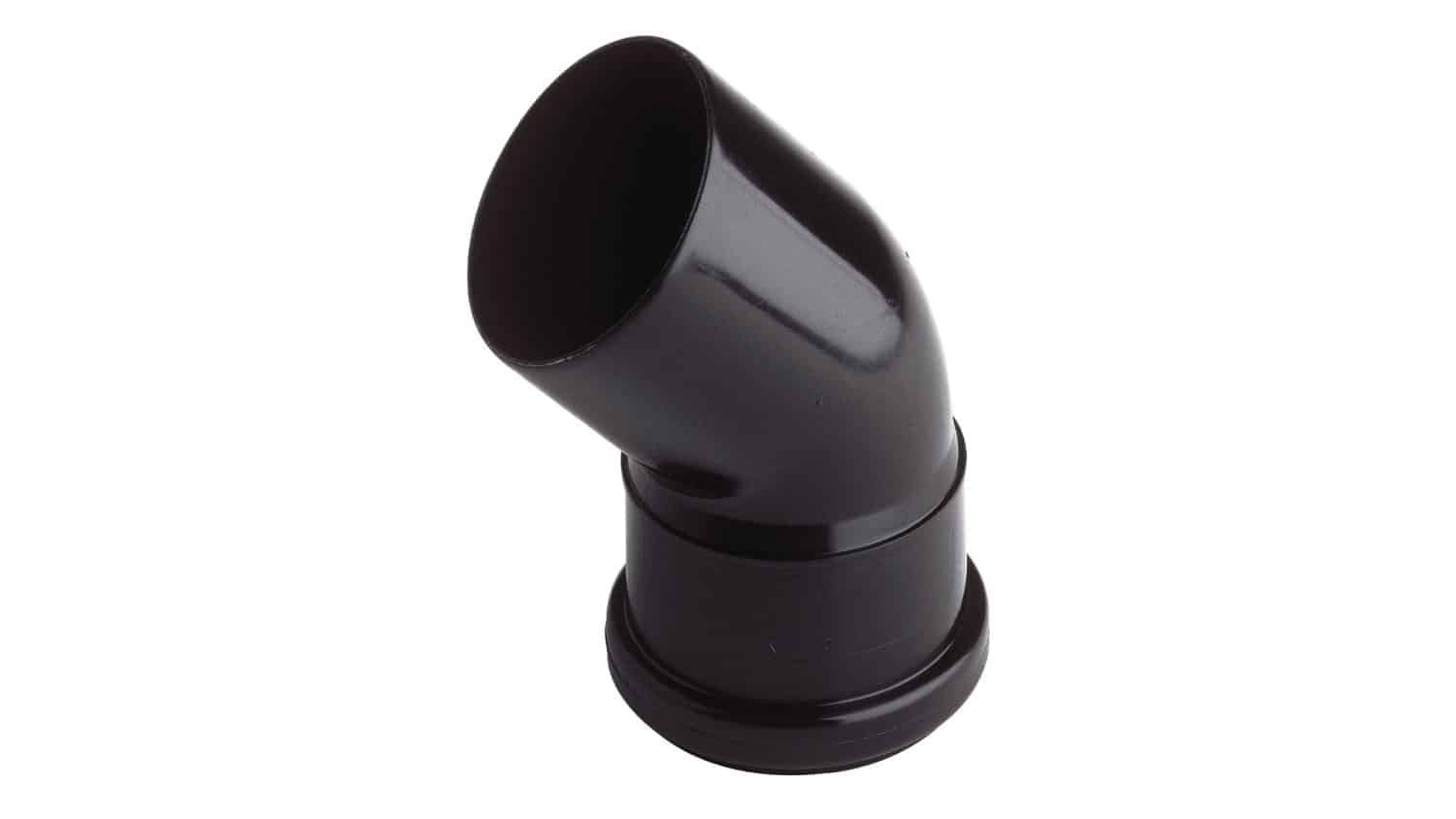 The Oase Discharge Elbow - 45 x 50mm is designed to connect to the waste outlet on BioSmart Set 7000 filter or an Oase Discharge Pipe – 480mm x 50mm. This 45 degree elbow has push fit connection on one end to slide directly onto the filter return outlet, or to connect to another 50mm Oase Discharge Pipe fitting.