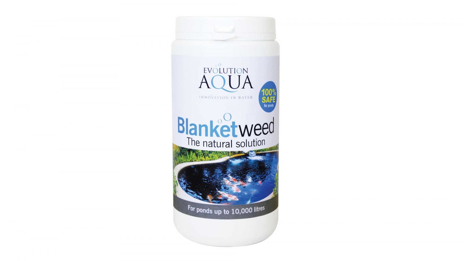 Evolution Aqua Blanketweed 400g is a wildlife and pond filter friendly blanketweed treatment