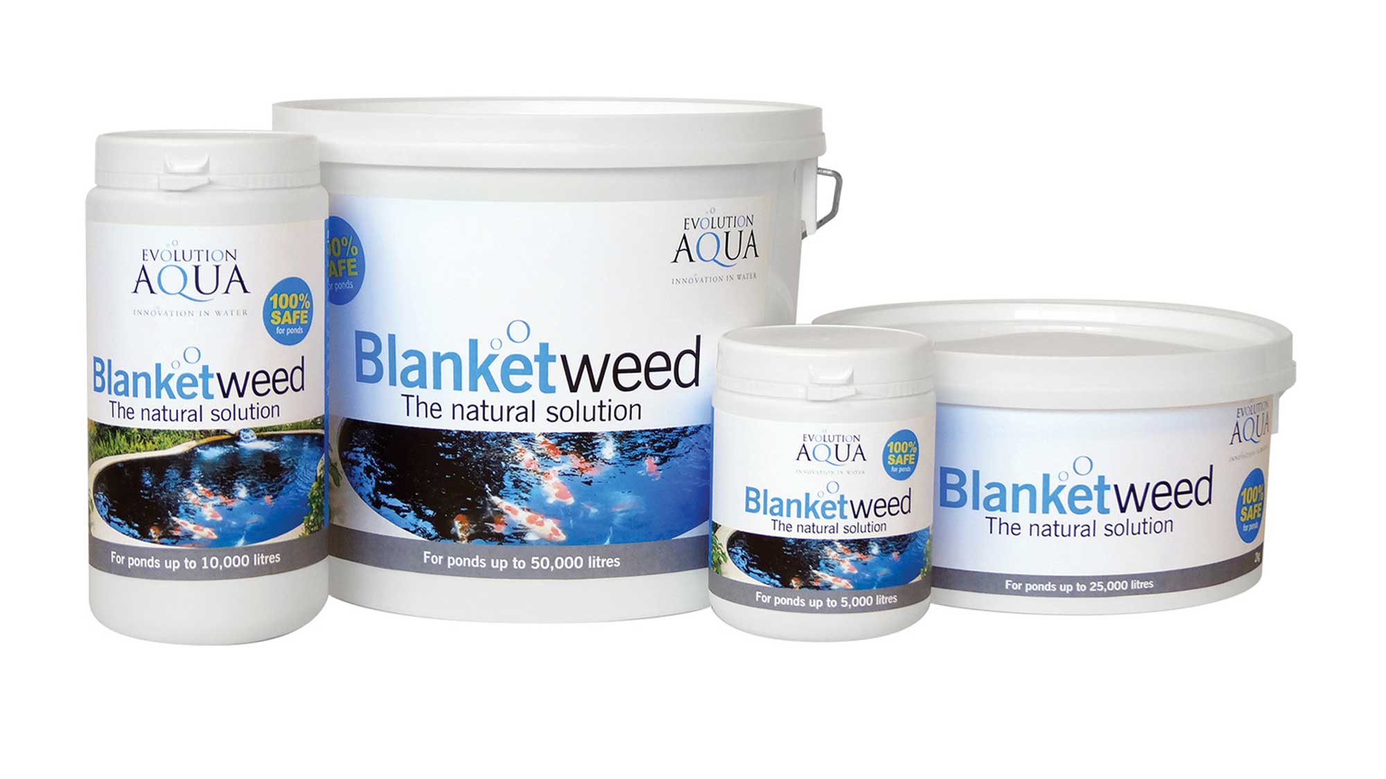 Blanketweed Evolution Aqua Blanketweed is a wildlife and pond filter friendly blanketweed treatment