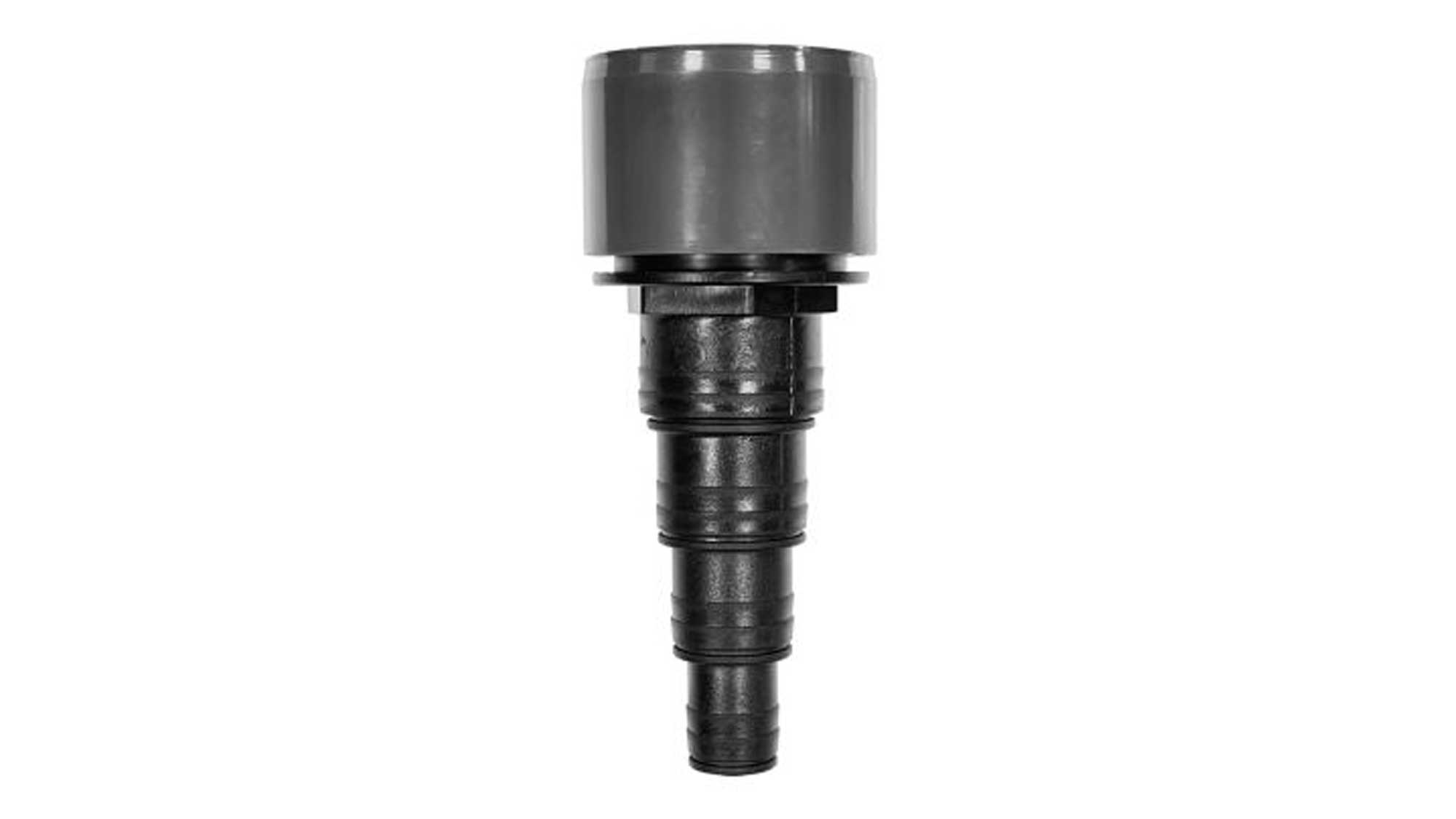 The Evolution Aqua Evo 110W UV Flexi Pipe Kit includes all the fittings you need you to connect the 2" inlet and 2" outlet of Evolution Aqua 110W UV Clarifiers to 1.5" flexible hose.