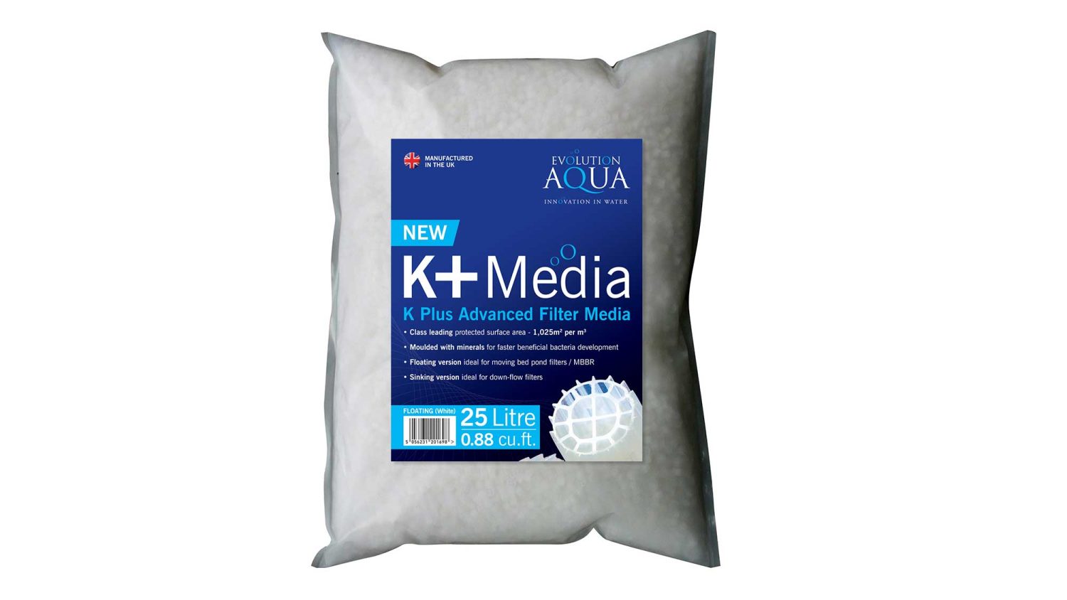 Evolution Aqua K+ Media 25 litre