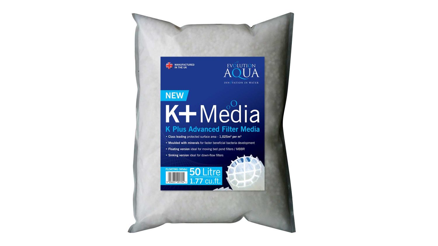 Evolution Aqua K+ Media 50 litre