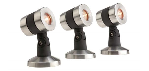 LunAqua Maxi LED - High quality LED lights with interchangeable optics for narrow or wide beam spotlight effects