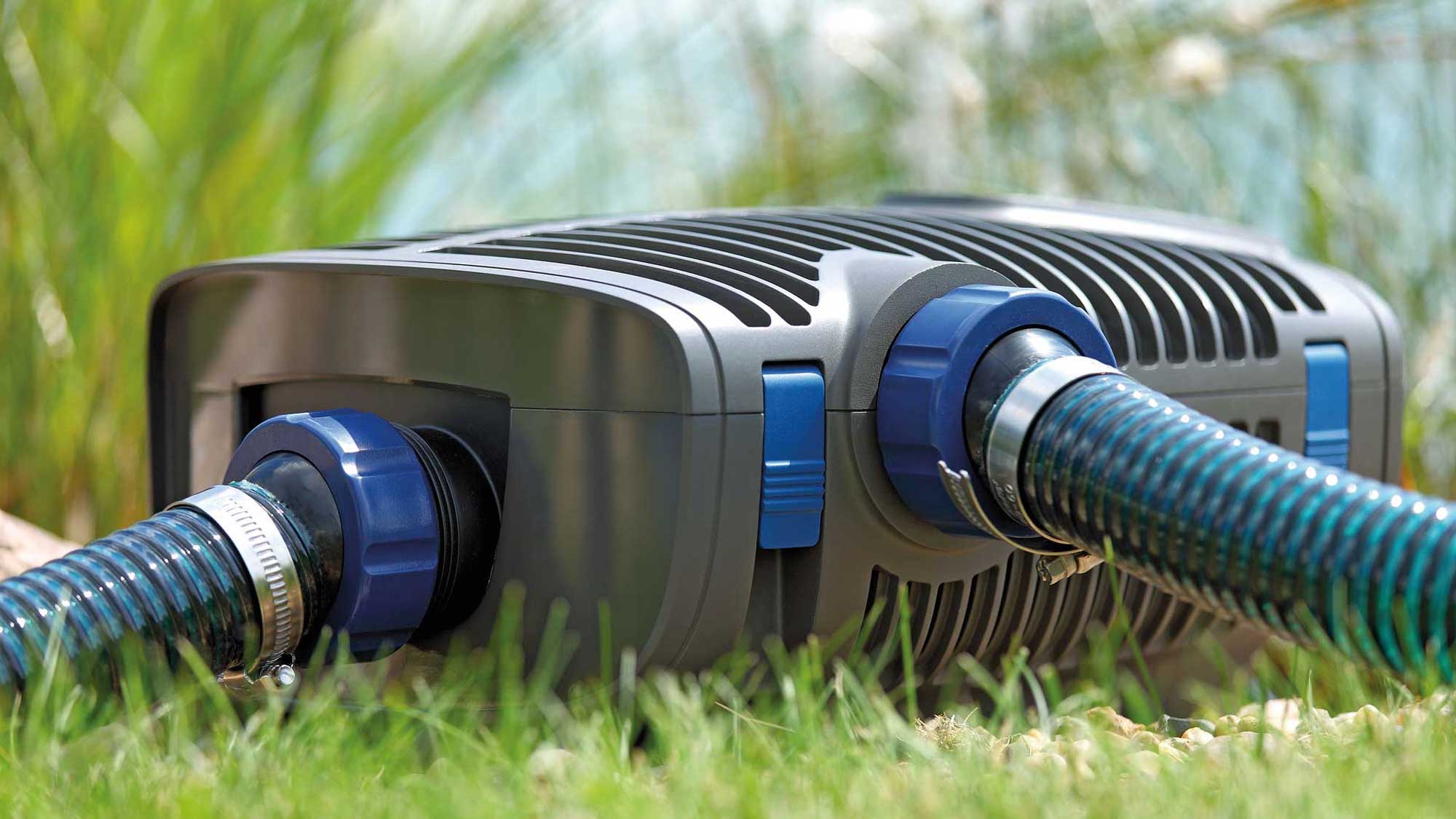 OASE104947-AquaMaxEcoPremium12000-12V The Oase Aquamax Eco Premium 12000 12v is designed for supplying water to swim pond filters and watercourses.
