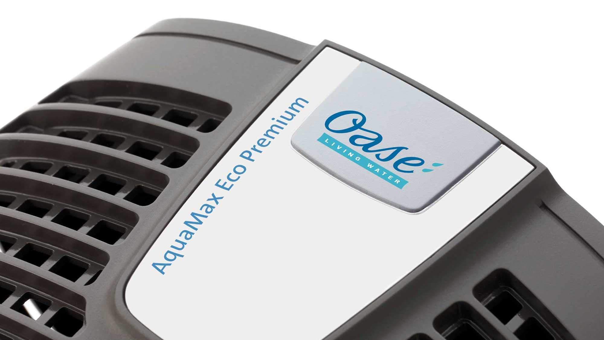 OASE104956-AquaMaxEcoPremium20000 The Oase Aquamax Eco Premium 20000 is an energy-efficient filter drawing water from two locations useful when supplying water to a pond filter.
