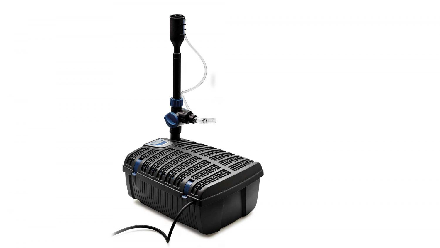 The Oase Filtral UVC 1500 Set is an innovative all-in-one pond filter, fountain pump and UV clarifier set. This set comes complete with Oase's Filtral Aeration Kit, providing essential oxygenation for fish and wildlife.