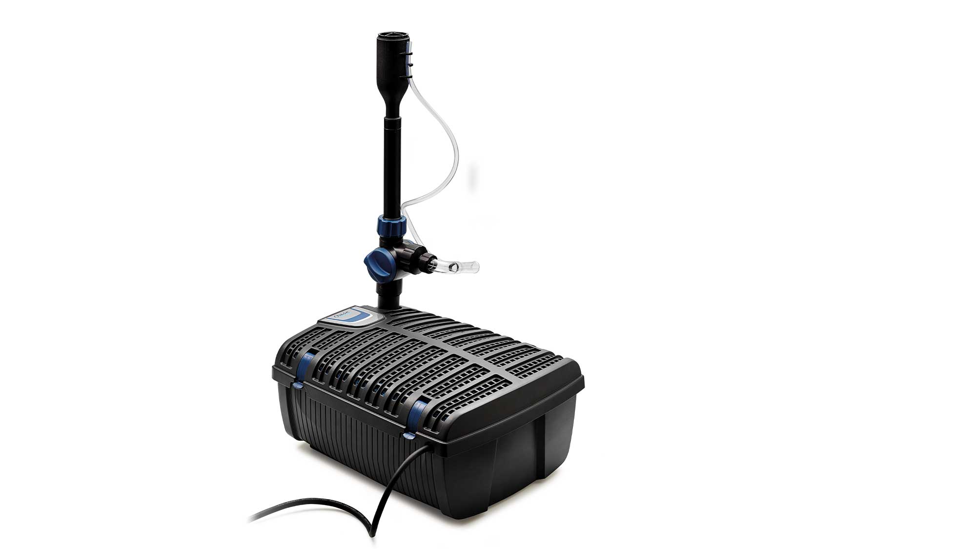 The Oase Filtral UVC 1500 Set is an innovative all-in-one pond filter, fountain pump and UV clarifier set. This set comes complete with Oase's Filtral Aeration Kit, providing essential oxygenation for fish and wildlife.
