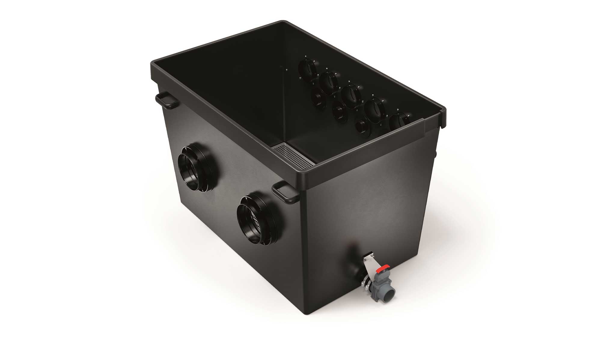ProfiClear Premium XL Gravity-Fed Pump Chamber The Oase ProfiClear Premium XL Gravity-Fed Pump Chamber is a superbly designed unit for the housing of gravity filter pumps and UV clarifiers.