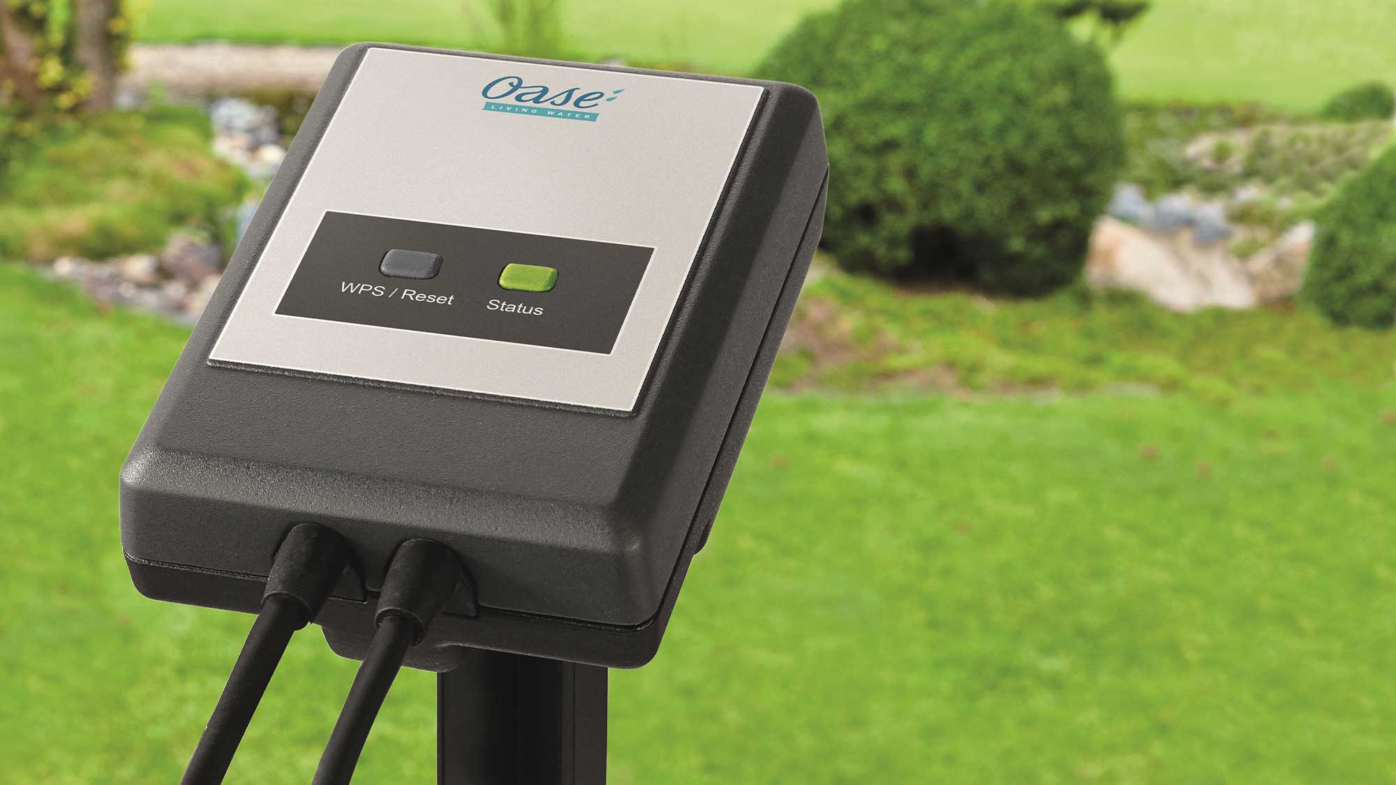 OASE106196-EGC-Controller-Home InScenio EGC Garden Controller - Garden controller for remote control of up to ten Oase EGC capable devices using your mobile, tablet or PC.