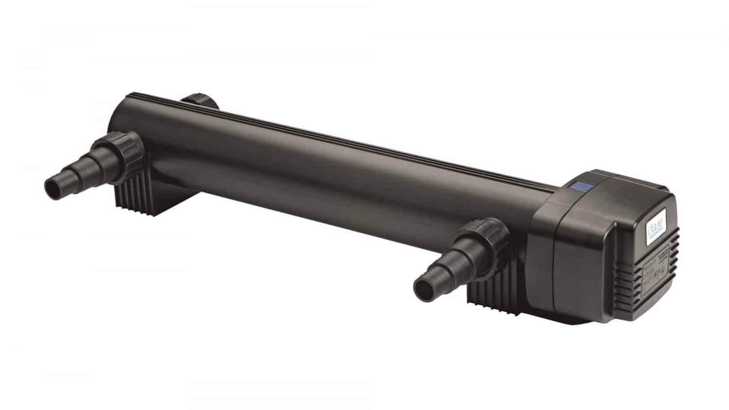 The Oase Vitronic 36W UV ensures clear water in natural ponds to 40m³ and goldfish ponds up to 20m³ killing algae that causes green water.
