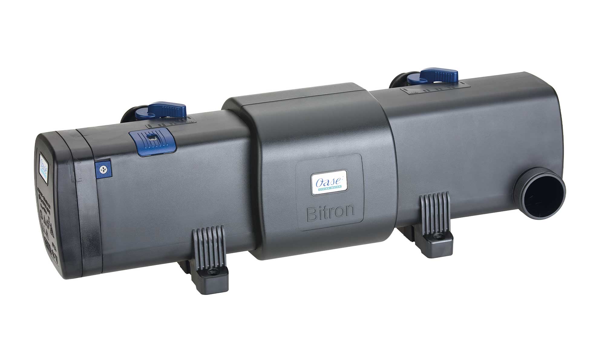 The Oase Bitron Eco 240W is a energy-efficient UV clarifier for large koi ponds and swim ponds that can save you up to 50% on your electricity bills.