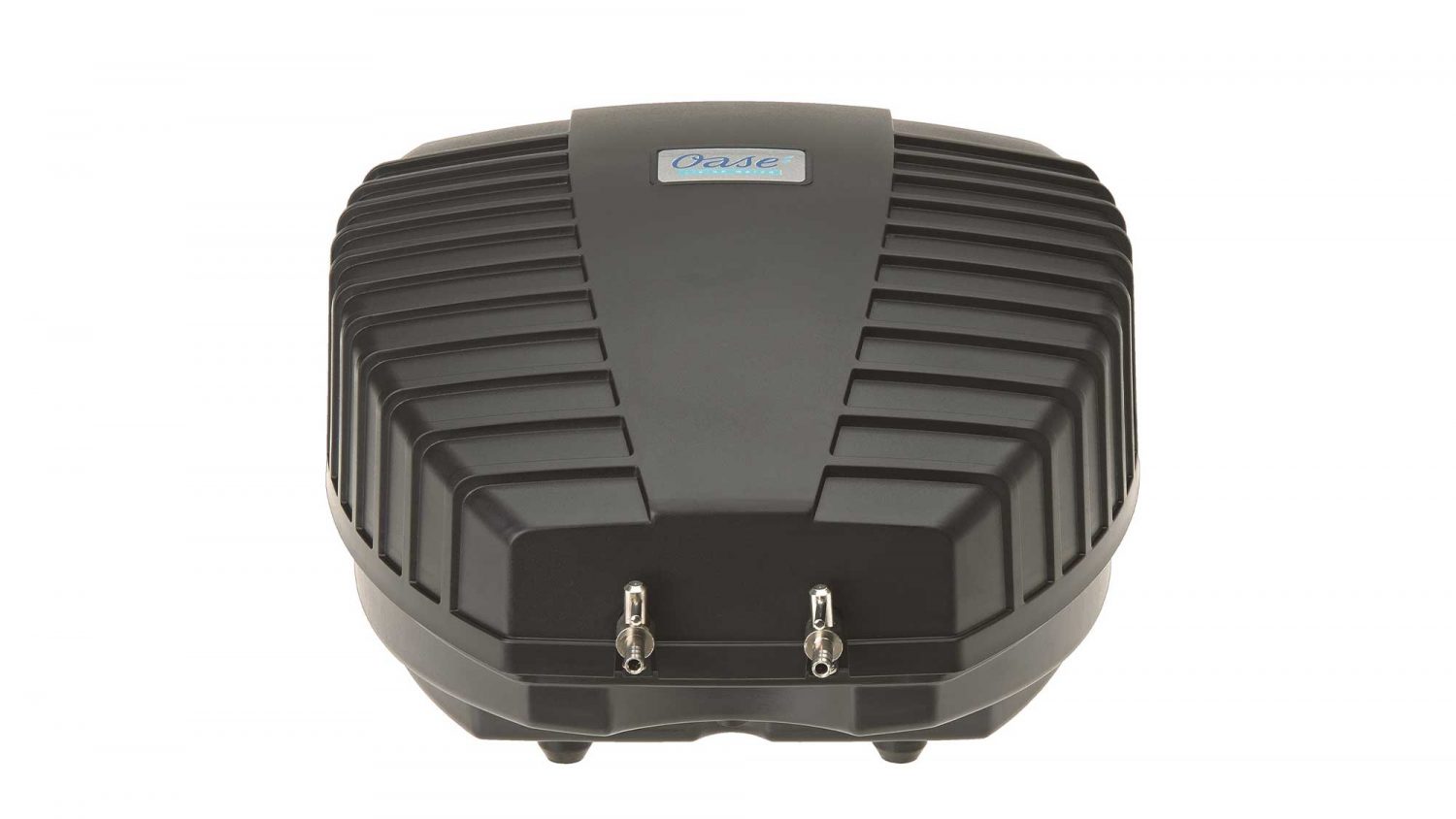 The Oase AquaOxy 1000 is a weatherproof, compact, and particularly quiet air pump. It is supplied complete with air hose and air stones.