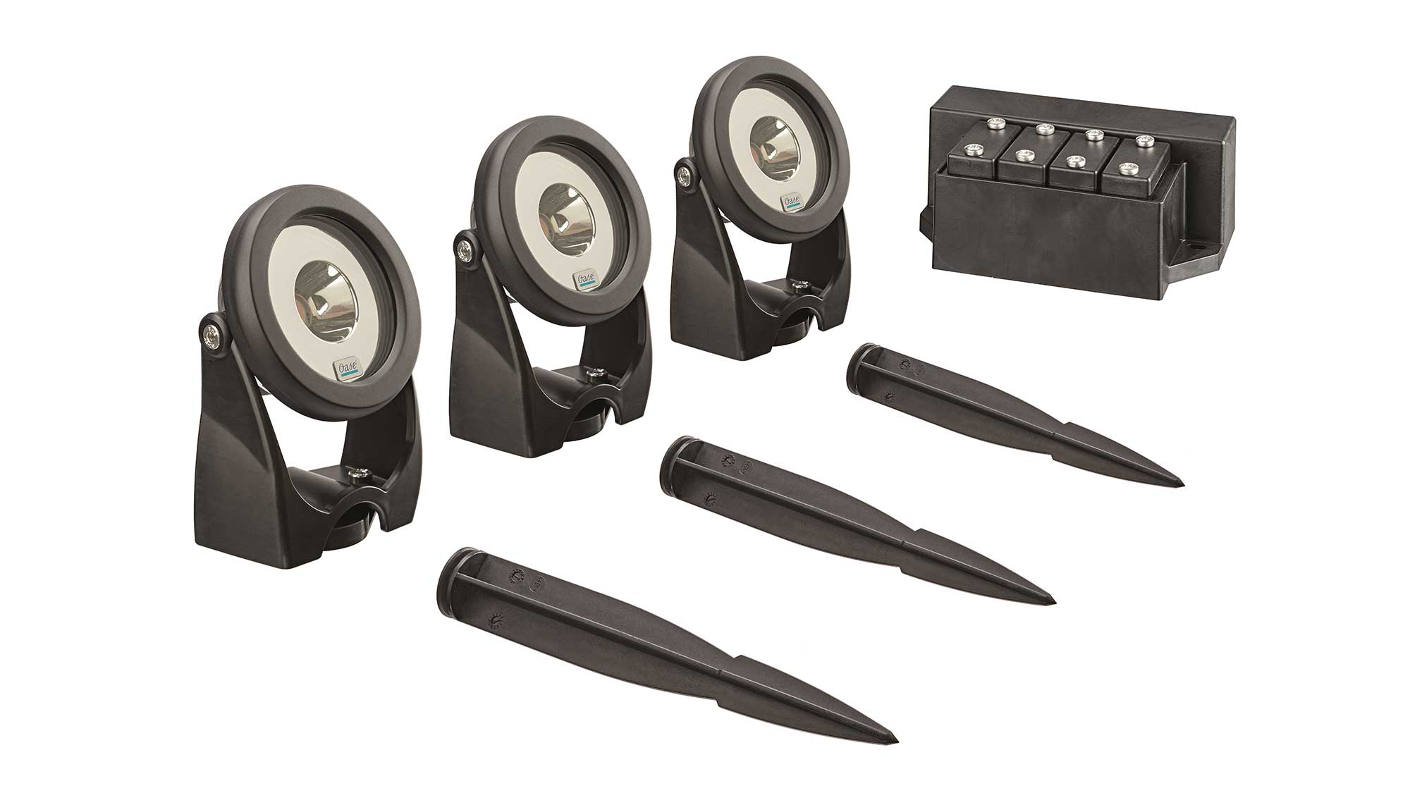 OASE109495-LunAqua-Power-LED-Set3 The Oase LunAqua Power LED Set 3 is a set of 3 extremely powerful pond lights with transformer. Small, compact, and economical to run.