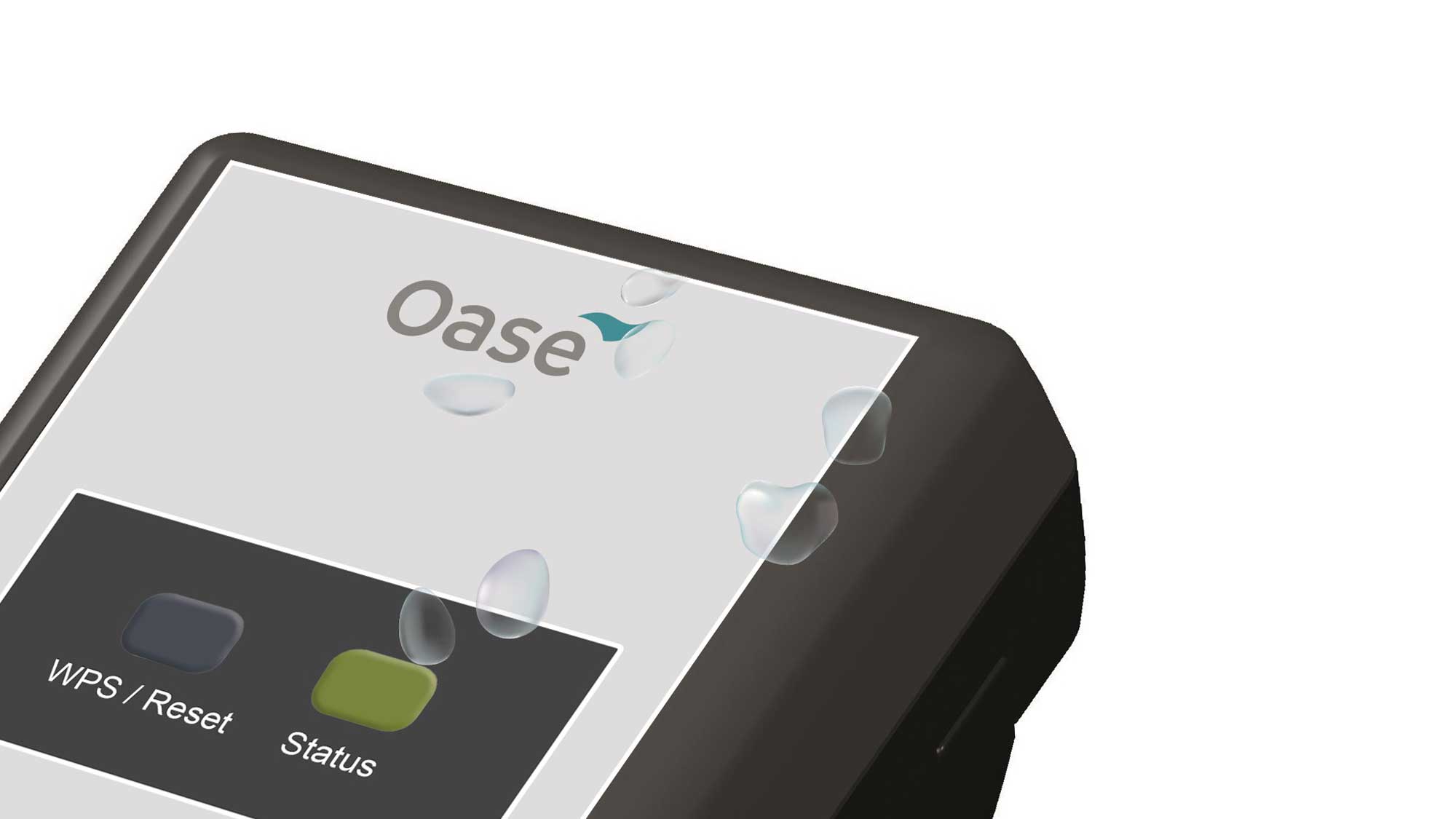 OASE158881-EGC-Controller-Home InScenio EGC Garden Controller - Garden controller for remote control of up to ten Oase EGC capable devices using your mobile, tablet or PC.