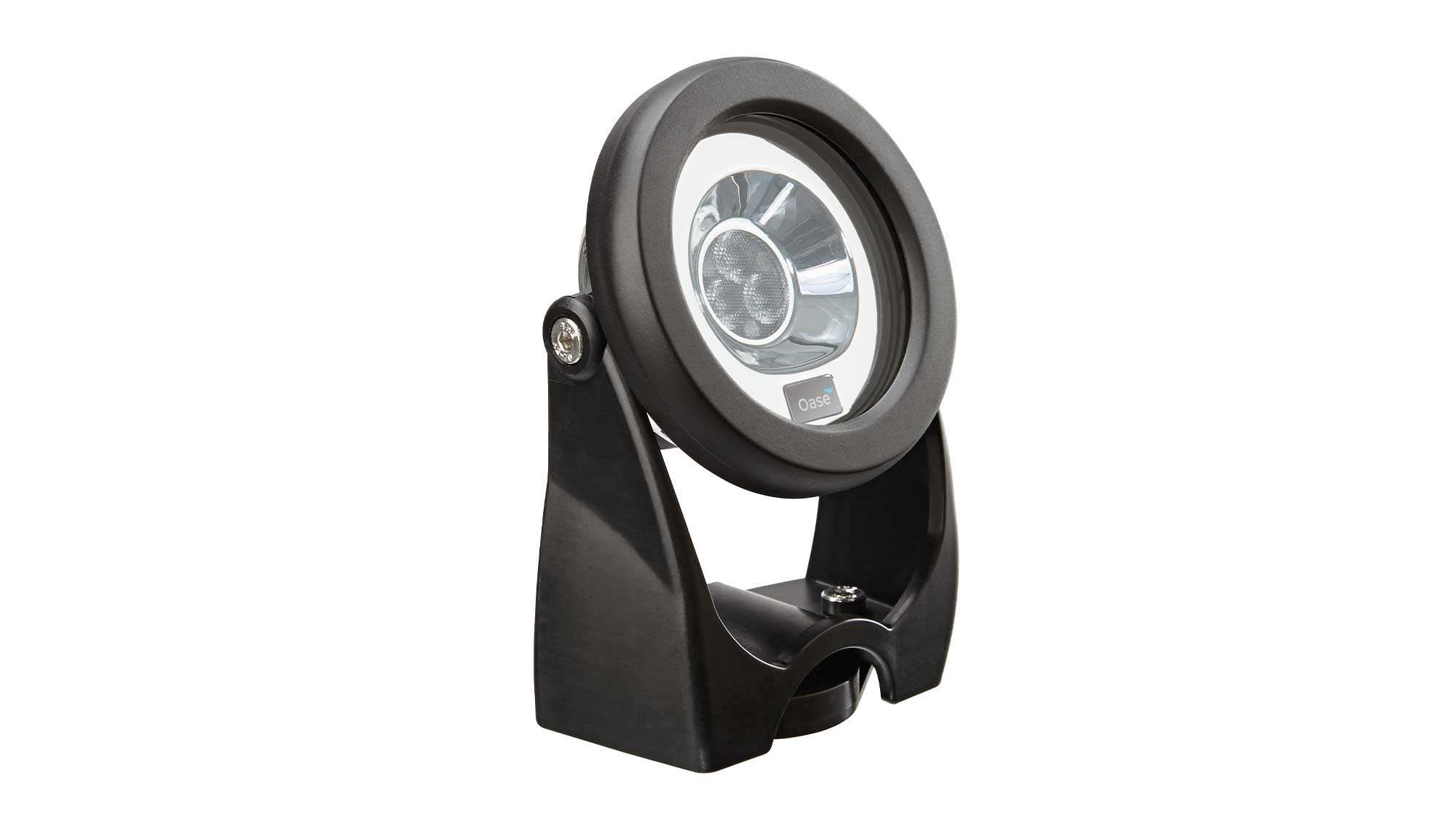 OASE158945-ProfiLuxGardenLED-RGB The ProfiLux Garden LED RGB spotlights give you the ability to create your own unique colourful display, for illuminating water features and pond landscapes.