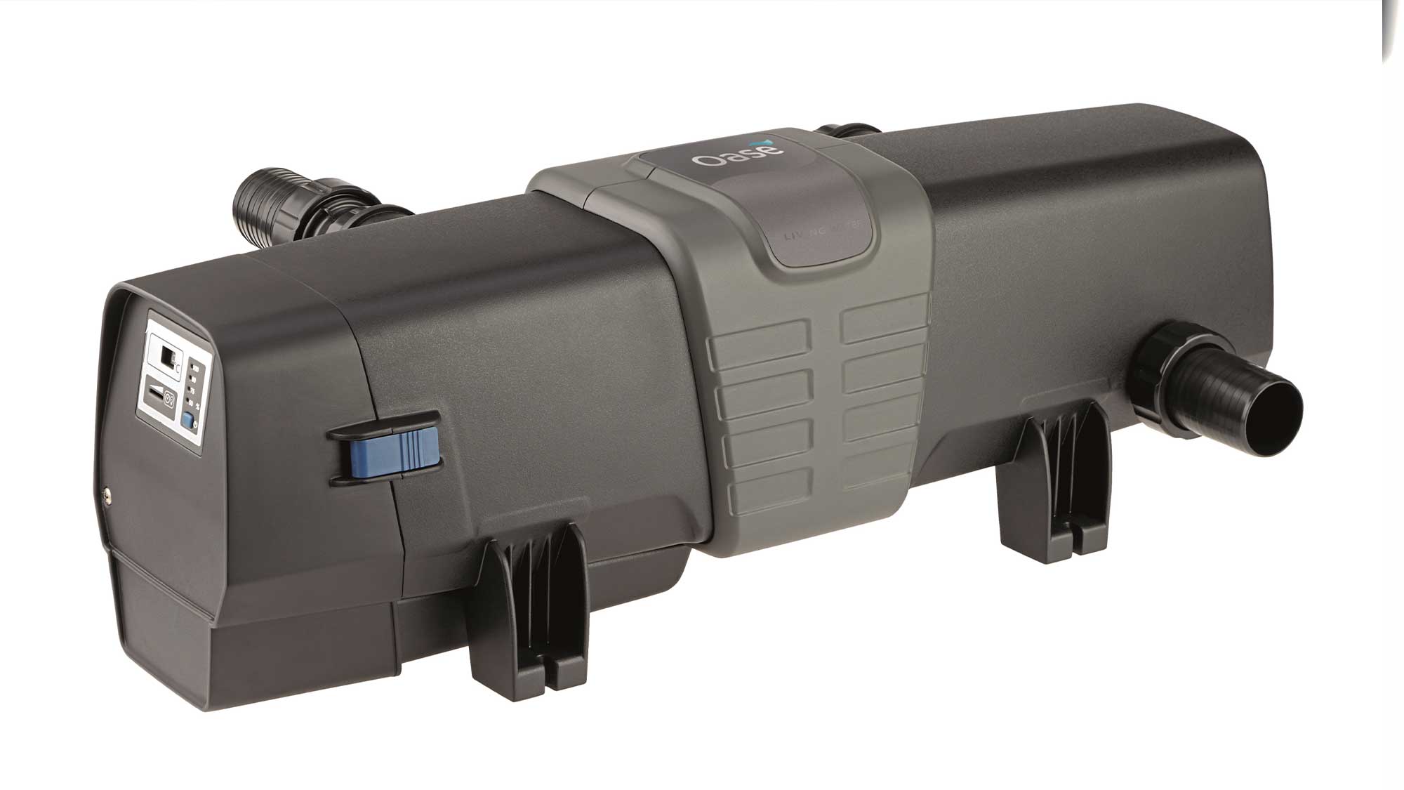 OASE159101-BitronEco180 The Oase Bitron Eco 180W is a energy-efficient UV clarifier for large koi ponds and swim ponds that can save you up to 50% on electricity bills.