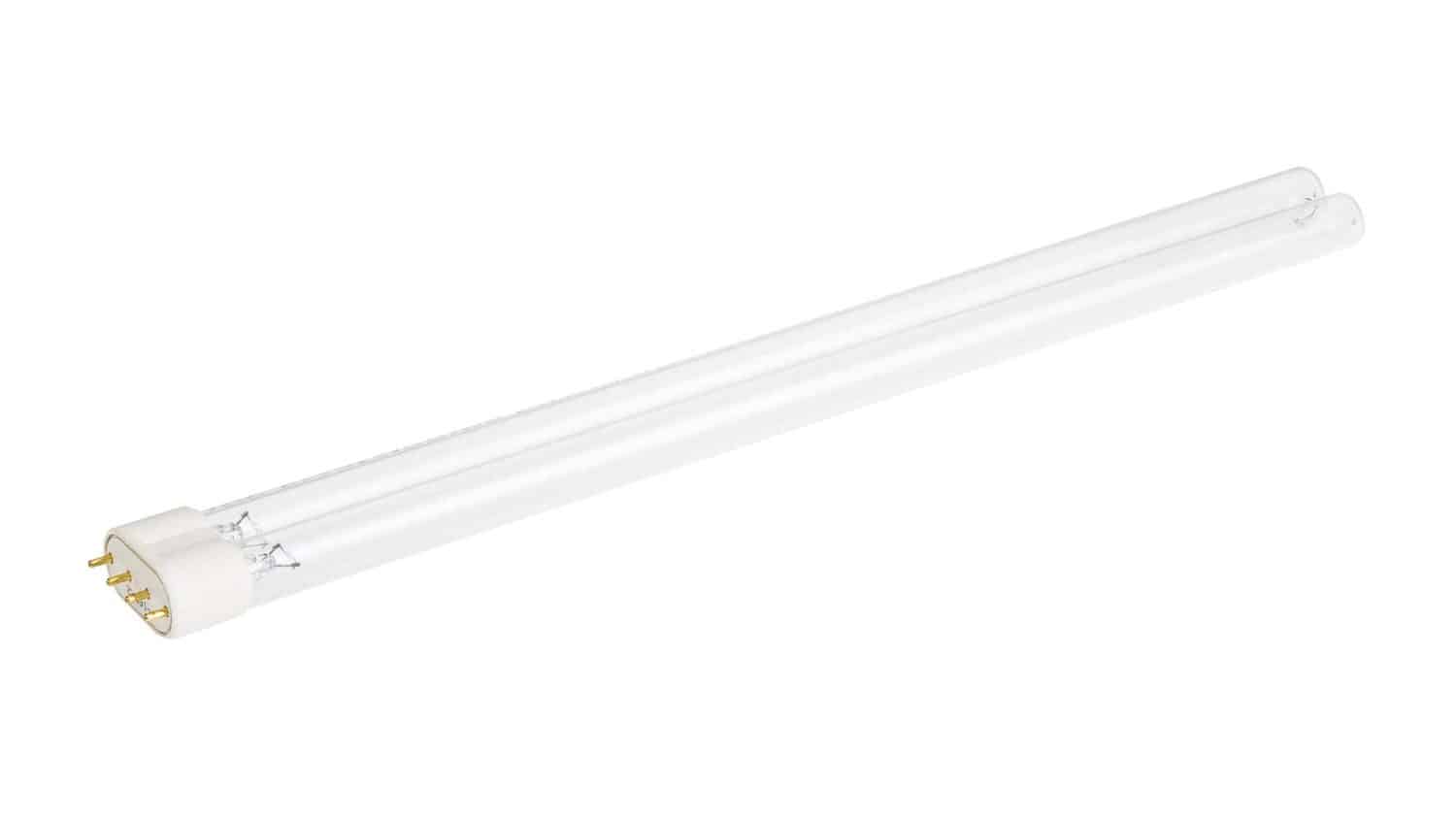 Genuine replacement Oase 36W UVC bulb. UV bulbs have a lifespan of approximately 1 year, and should therefore be changed annually.