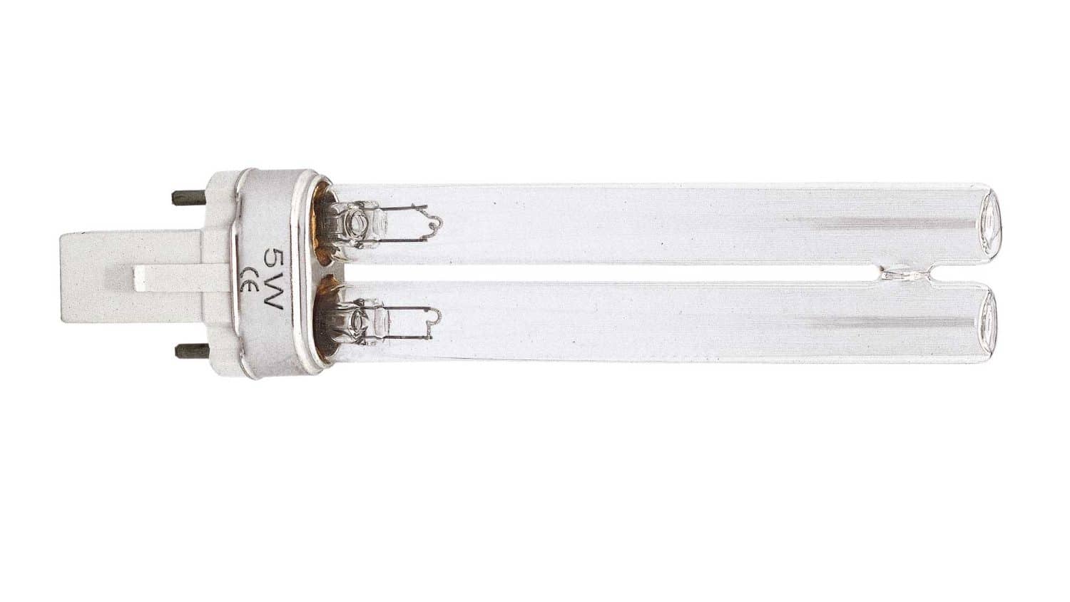 Genuine replacement Oase 5W UVC bulb. UV bulbs have a lifespan of approximately 1 year, and should therefore be changed annually.