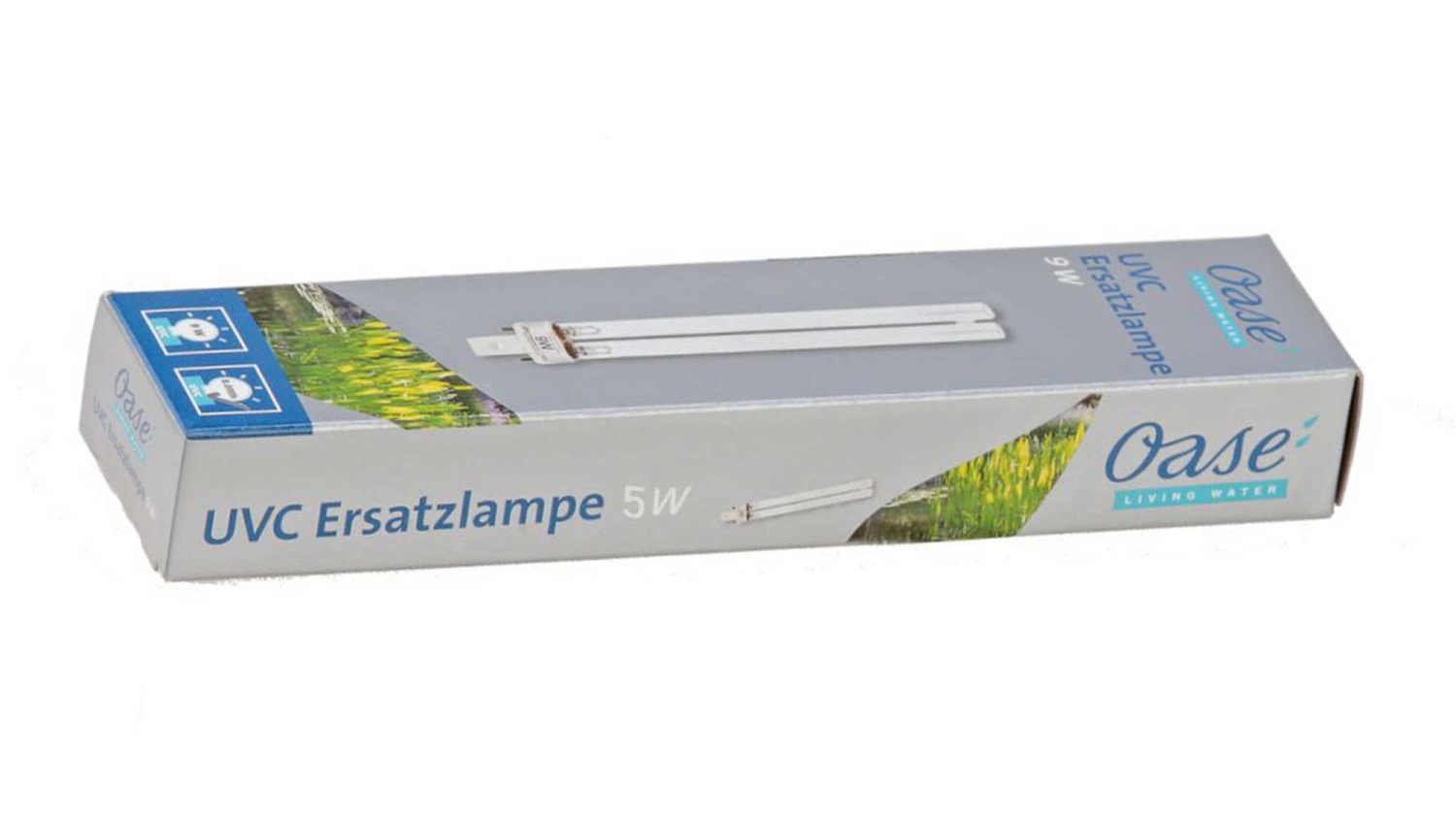 Genuine replacement Oase 5W UV bulb. UV bulbs have a lifespan of approximately 1 year, and should therefore be changed annually.