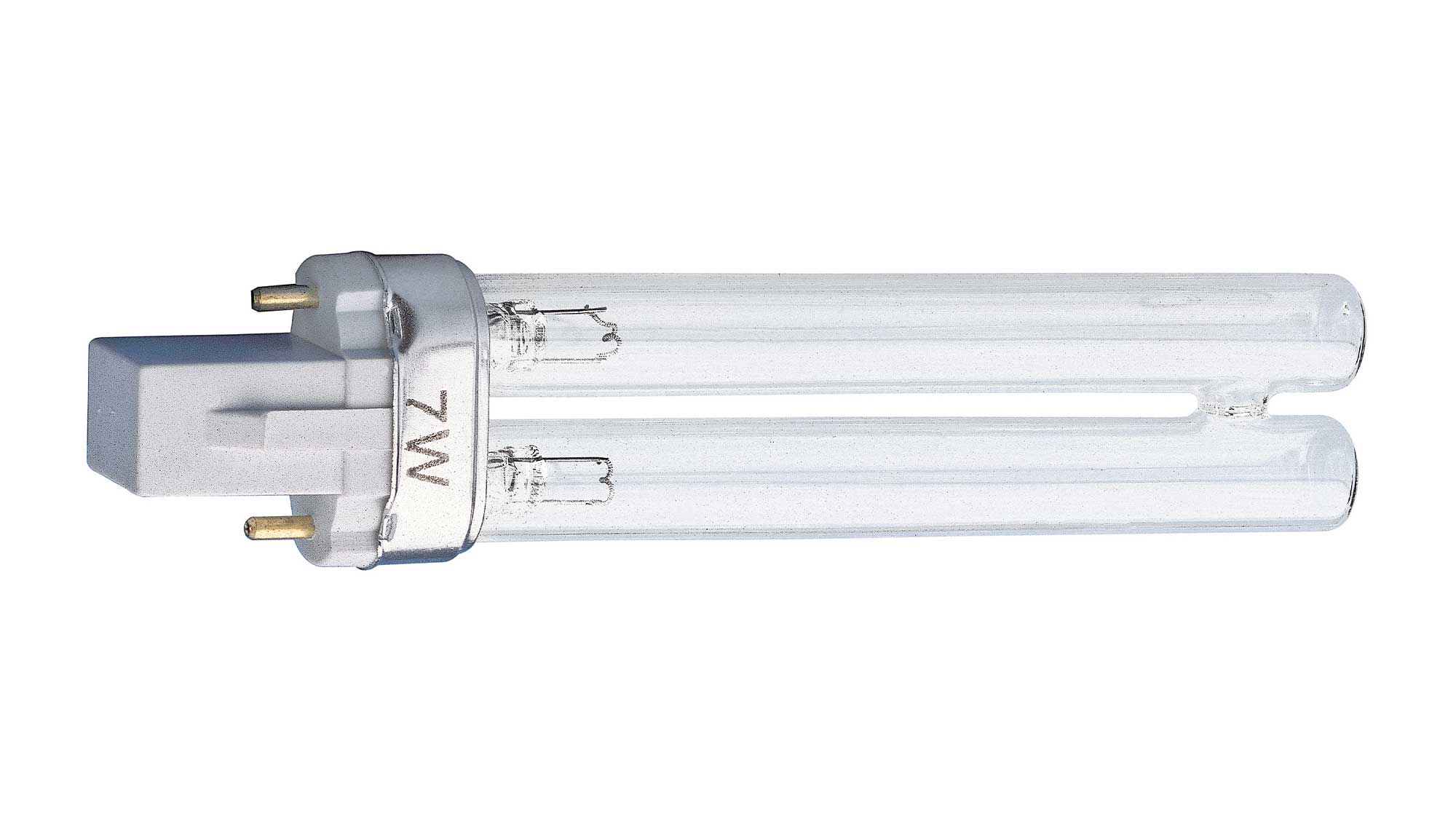 Genuine replacement Oase 7W UVC bulb. UV bulbs have a lifespan of approximately 1 year, and should therefore be changed annually.