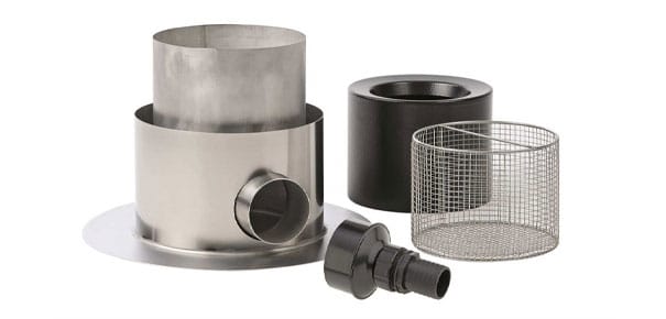 ProfiSkim Premium - Powerful and compact, stainless steel pond skimmer