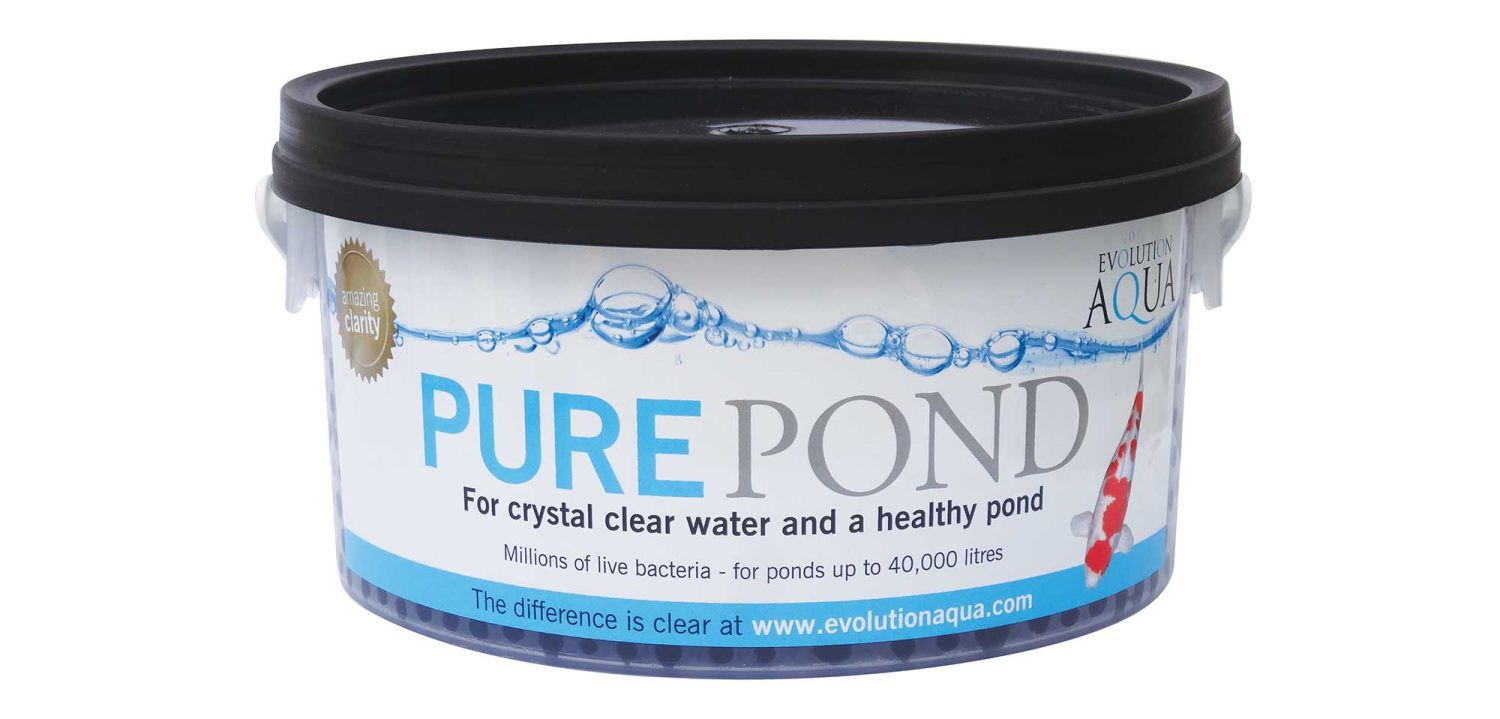 Evolution Aqua Pure Pond 2 litre treats ponds of up to 40,000 litres. Pure pond biodegradable balls contains bacteria and enzymes that break down organic waste in your pond water ensuring excellent water quality for your fish.