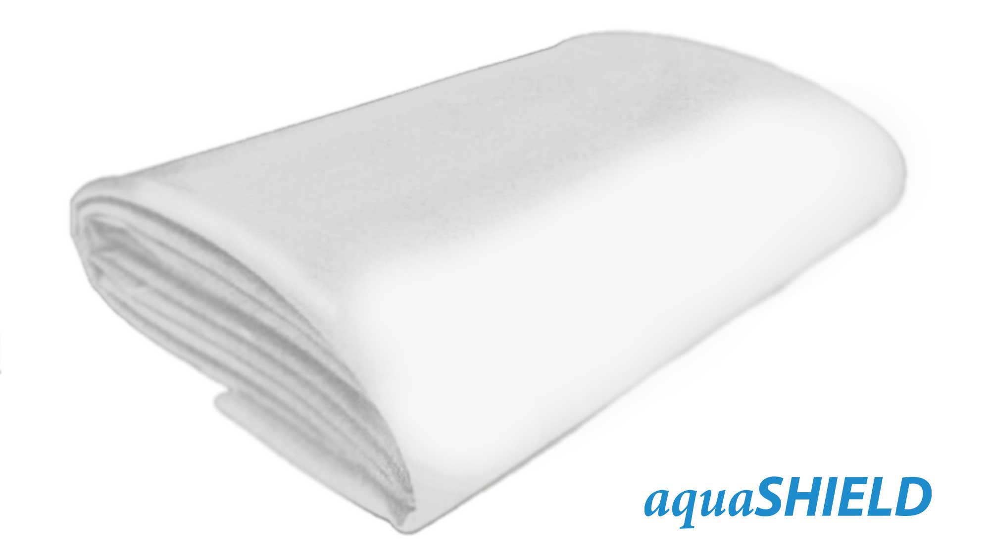 aquaSHIELD Pond Liner Underlay Our 200g aquaSHIELD pond liner underlay provides a protective layer beneath your pond liner, helping to prevent punctures from sharp stones and roots.